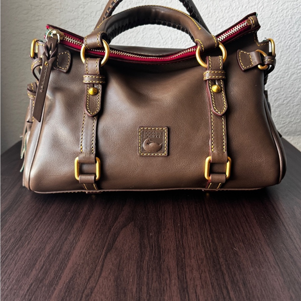 Dooney & Bourke Florentine Leather Mini Satchel